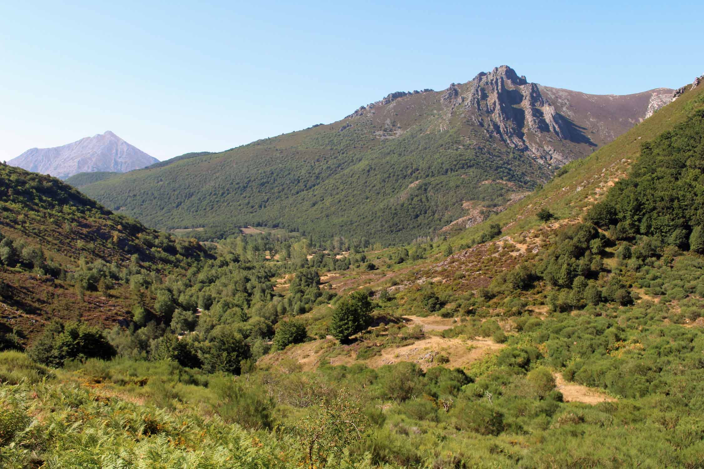 Col de las Señales, paysage