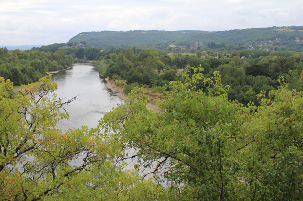 Rivière Dordogne, Creysse