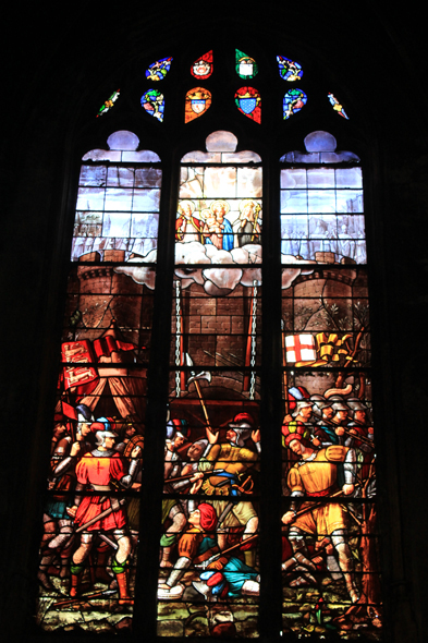 Poitiers, Notre-Dame la Grande, vitraux