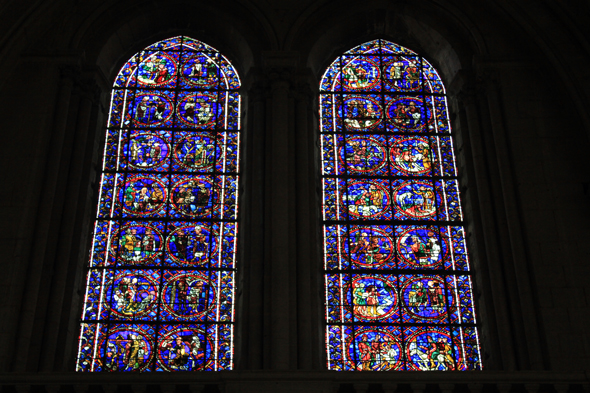 Poitiers, Cathédrale St-Pierre, vitraux