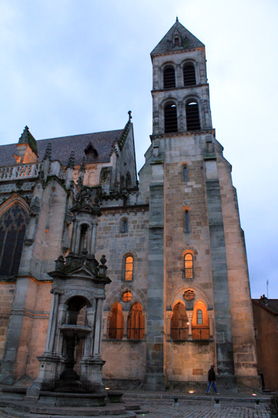Autun, cathédrale St-Lazare, nuit