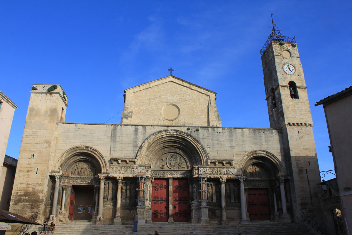Saint-Gilles, l'abbatiale romane de Saint-Gilles