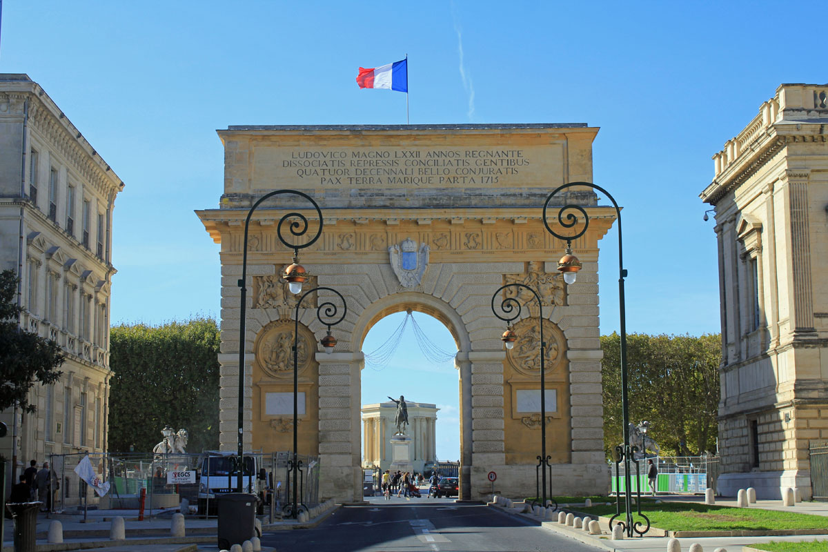 Montpellier, arc de Triomphe
