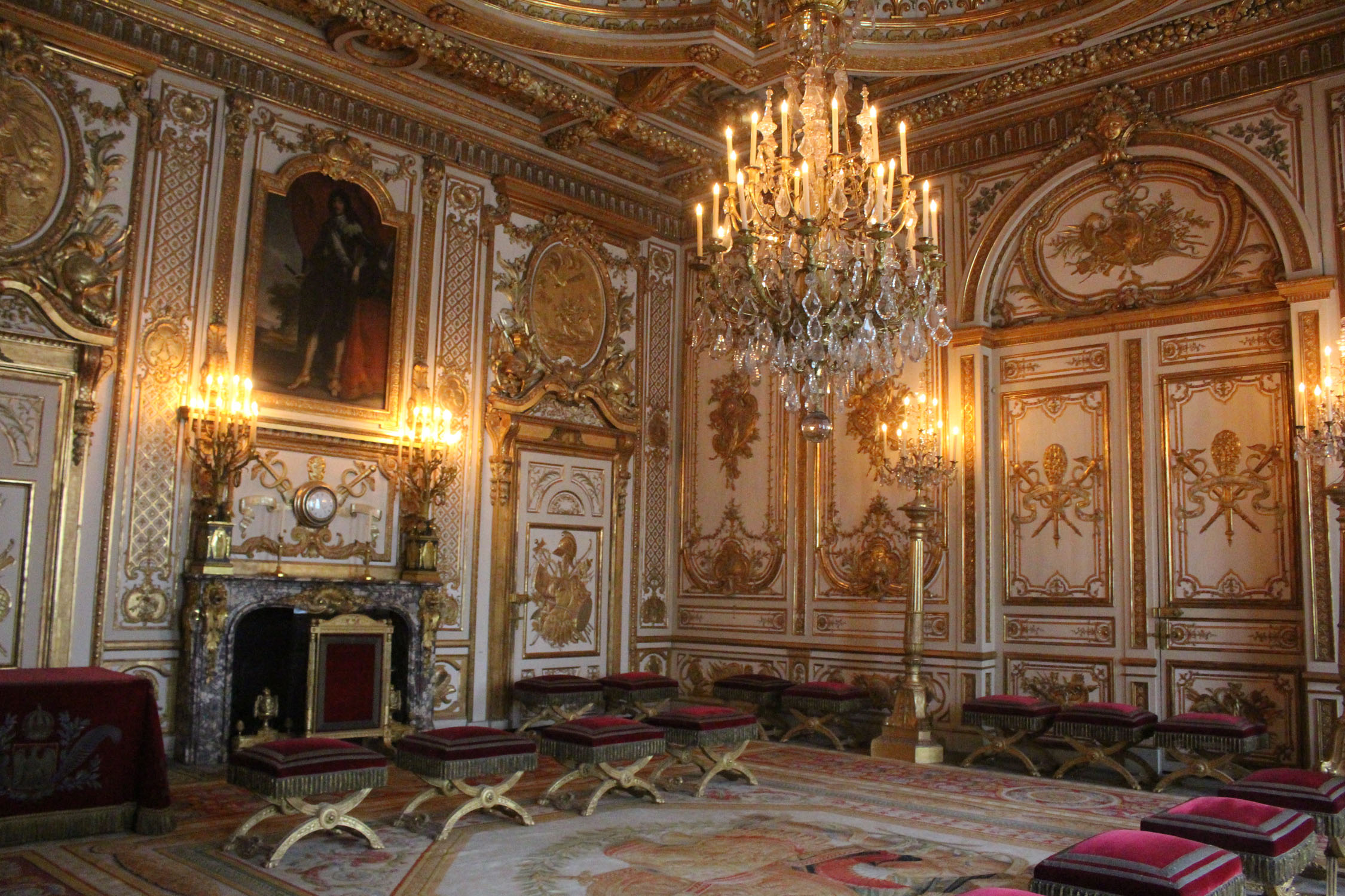 Château de Fontainebleau, chambre