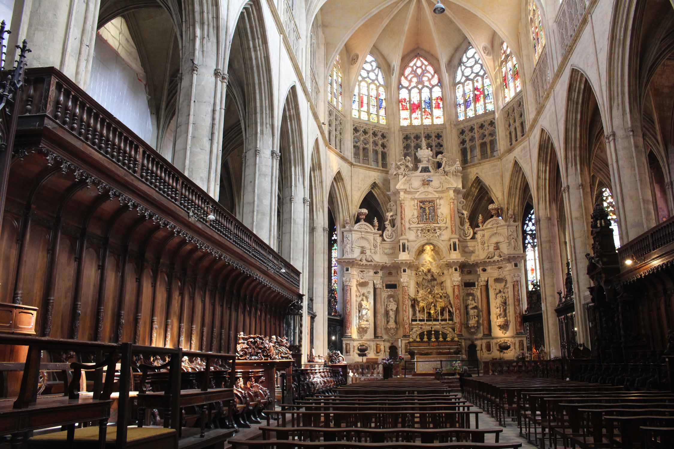 Toulouse,  cathédrale Saint-Etienne, intérieur