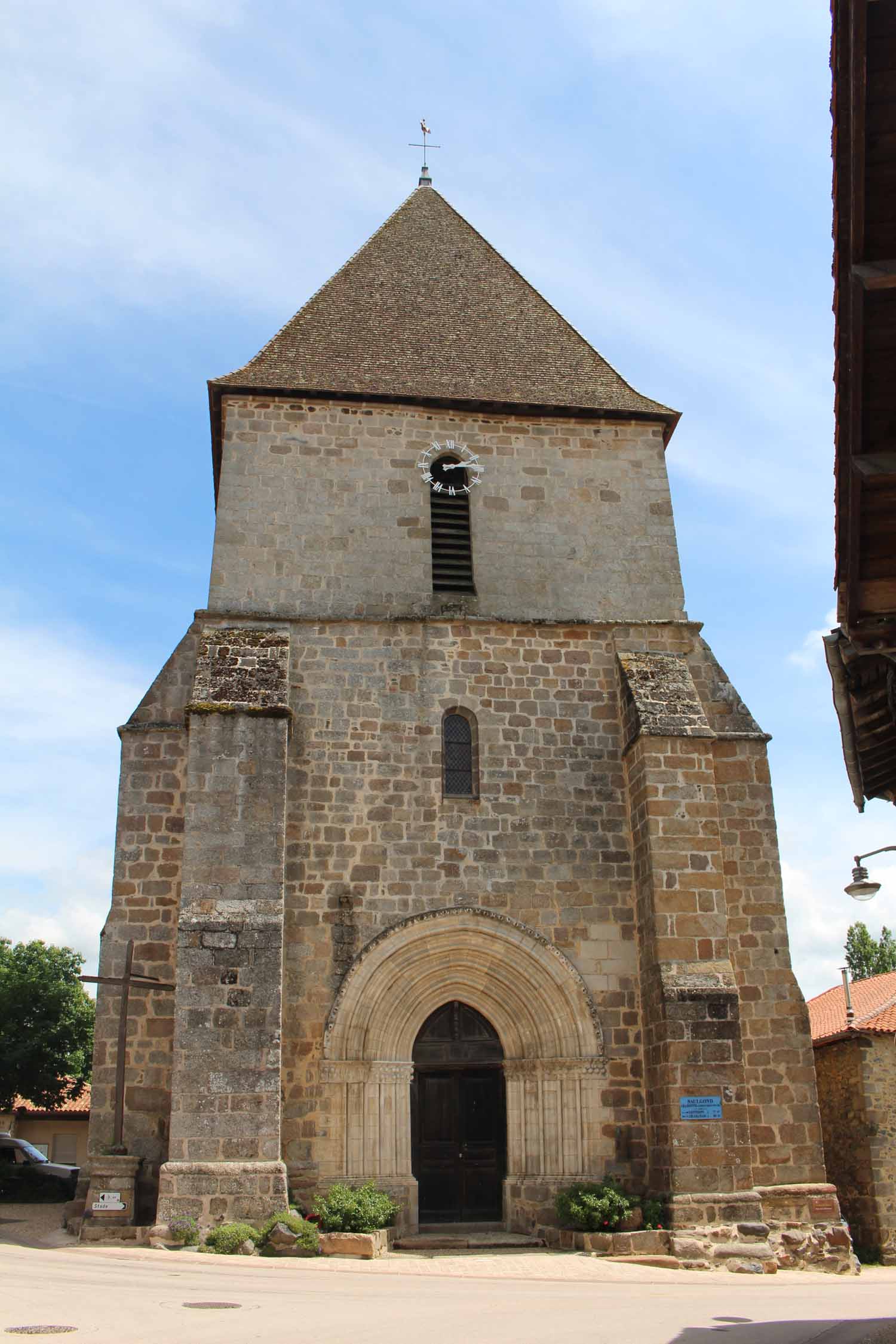 Saulgond, église Saint-Genis