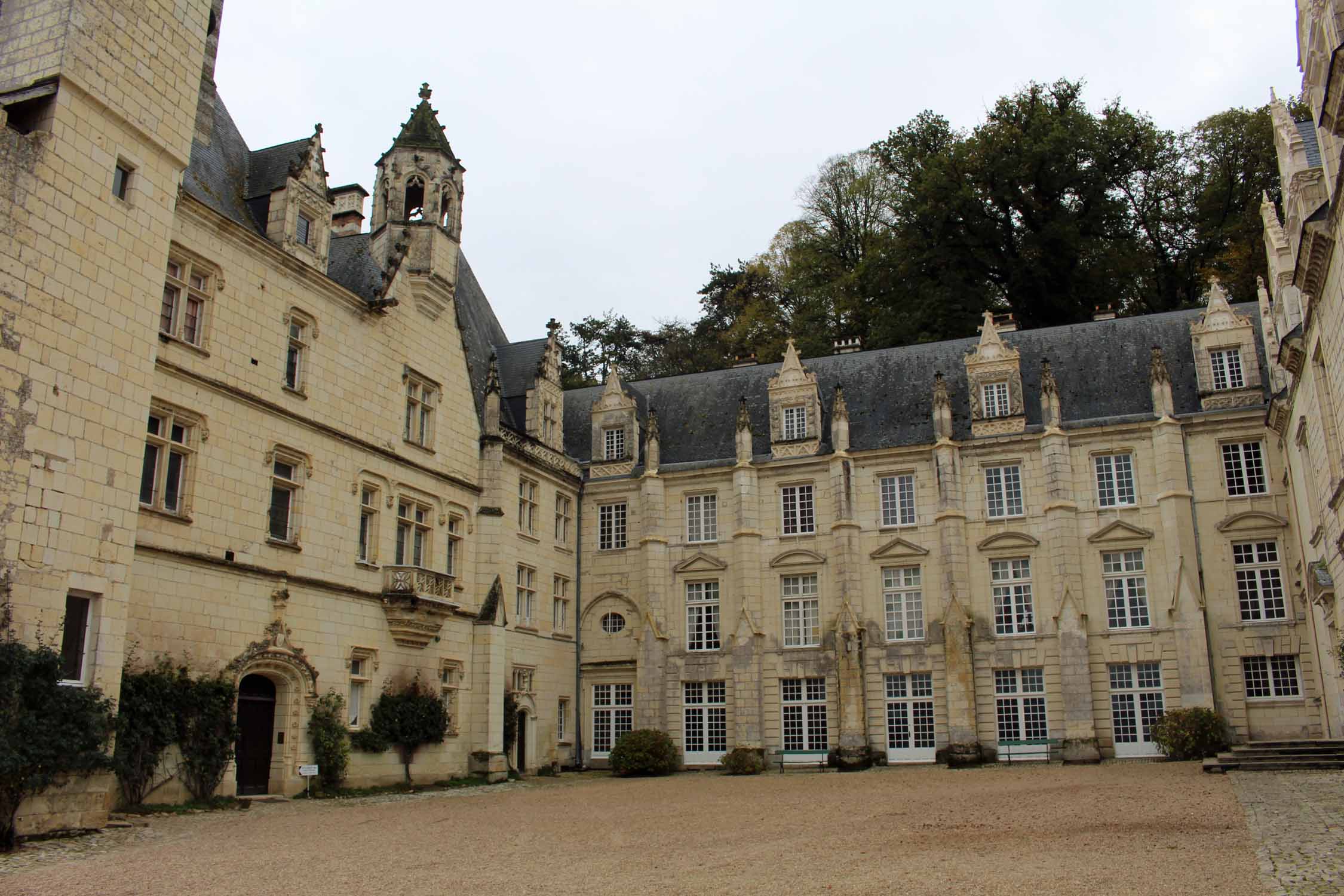 Château d'Ussé, cour