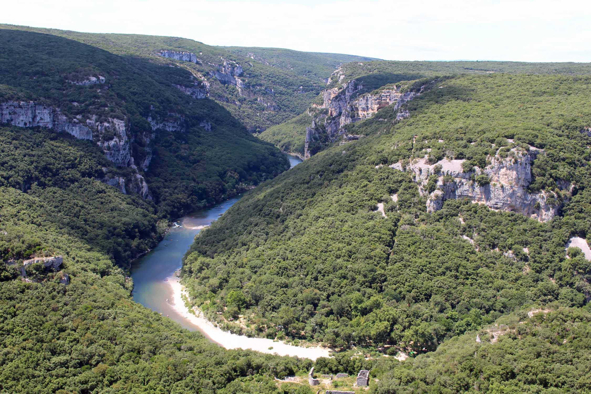 Gorges de l'Ardèche, paysage