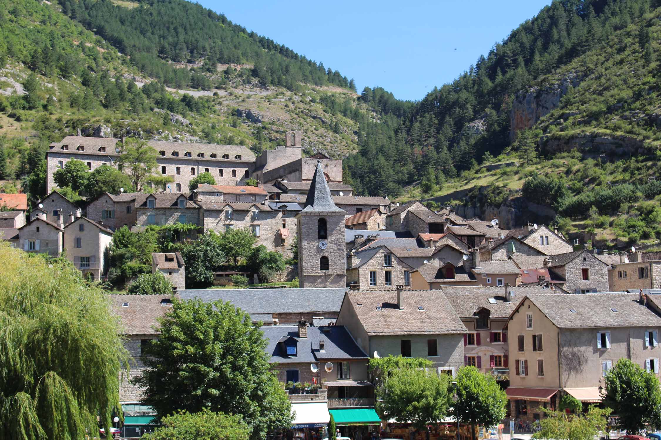 Gorges du Tarn, Sainte-Enimie, village