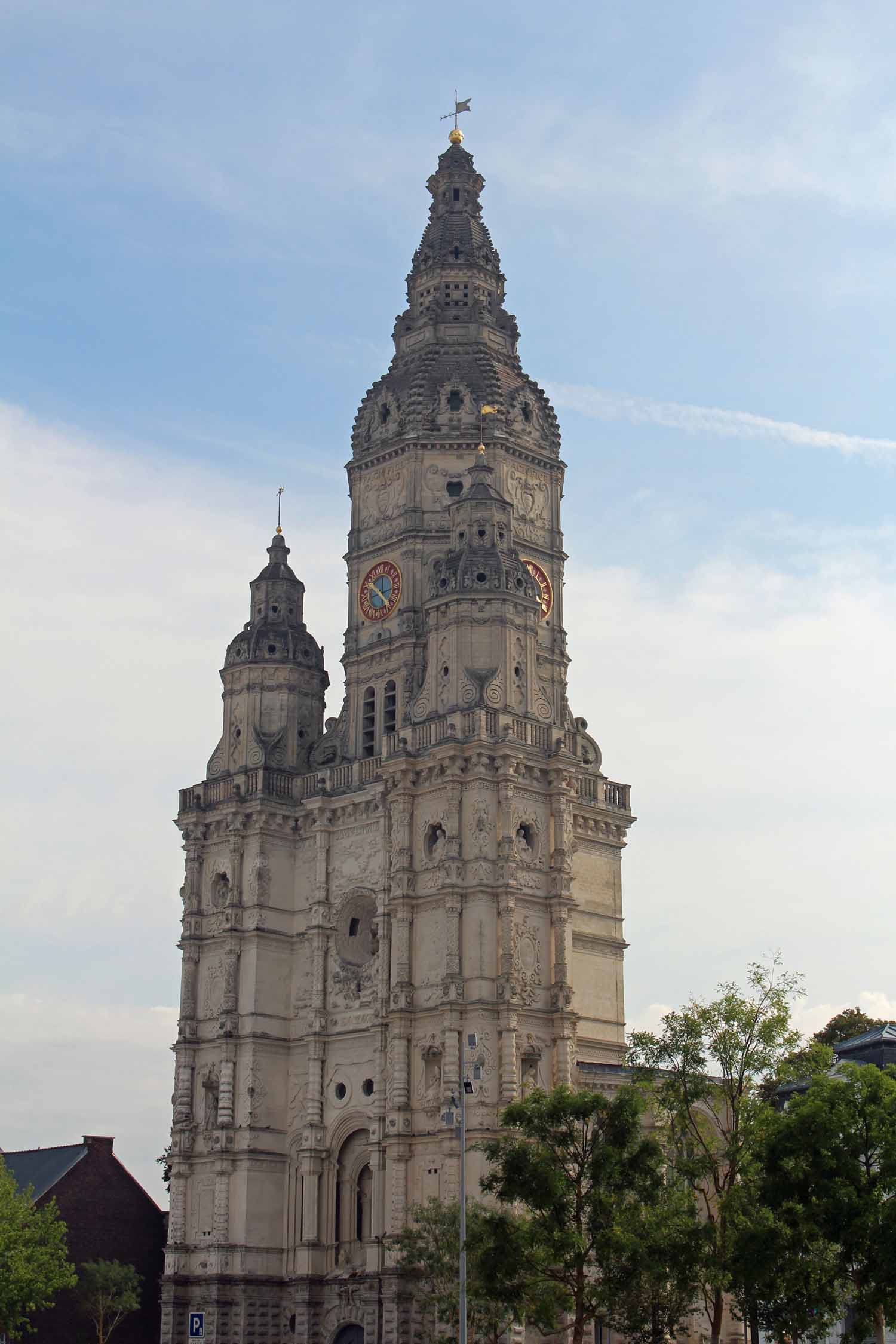 Saint-Amand-les-Eaux, tour, église abbatiale