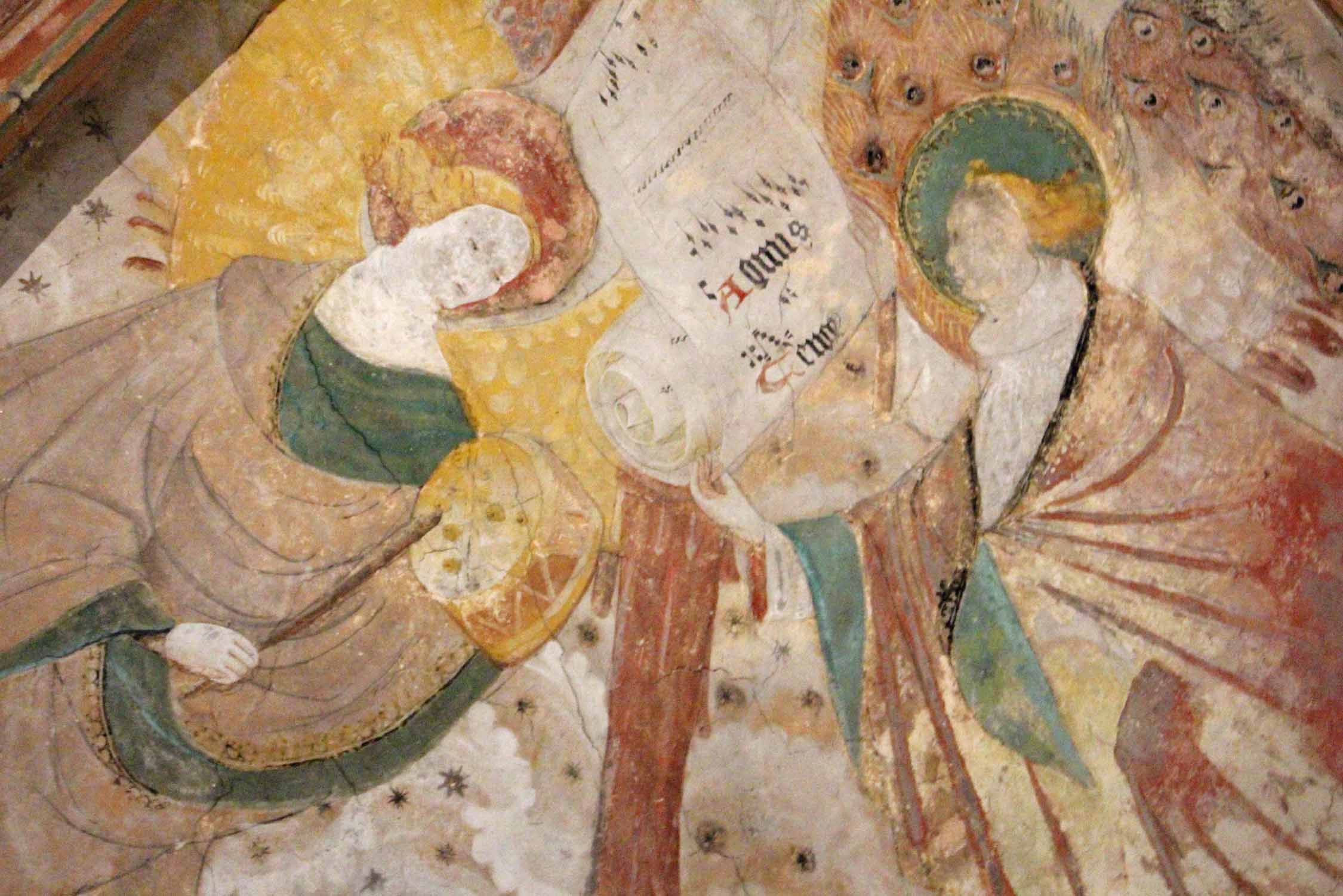 Kernascléden, église Notre-Dame, peintures
