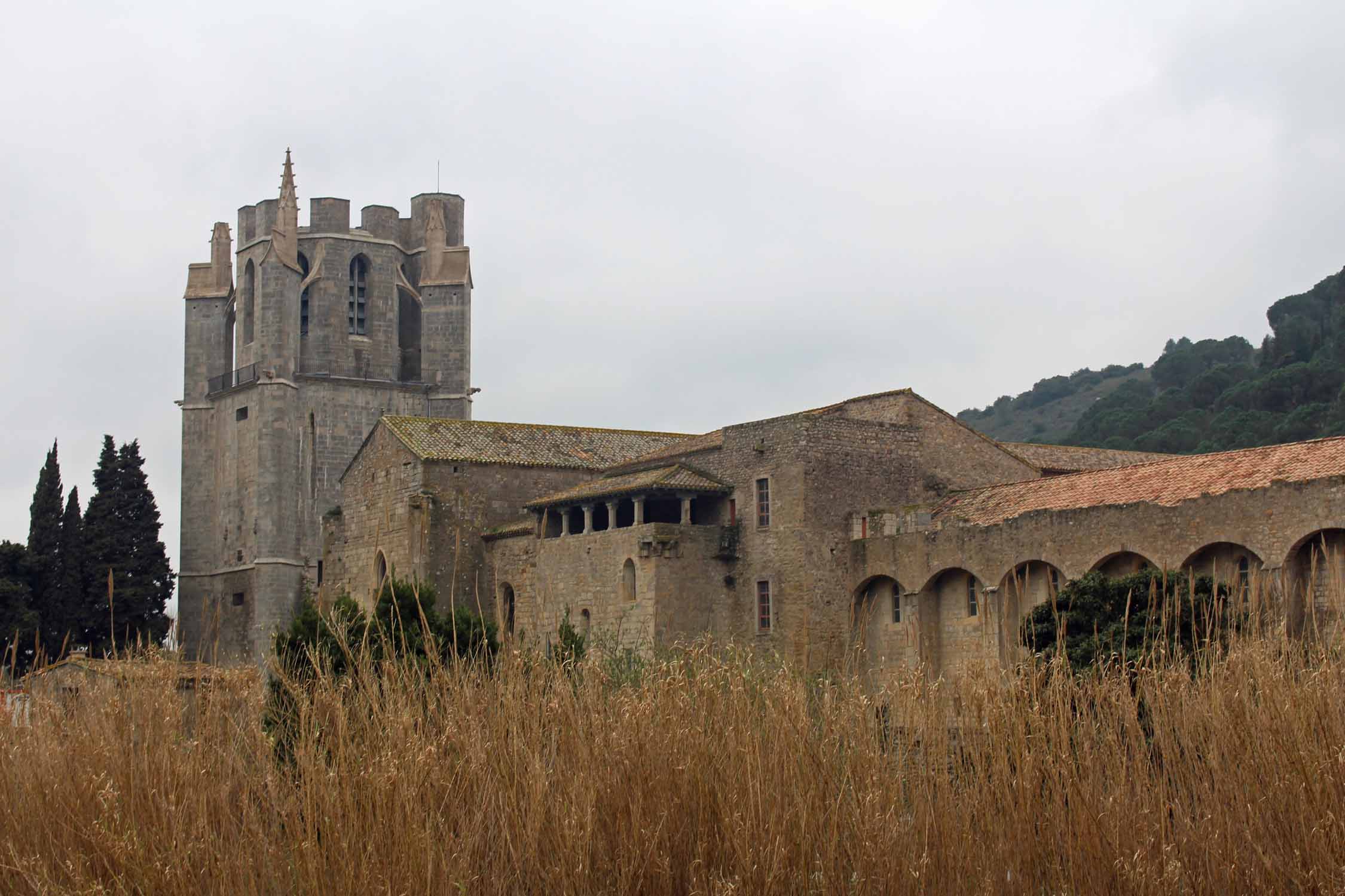 Lagrasse, abbaye Sainte-Marie