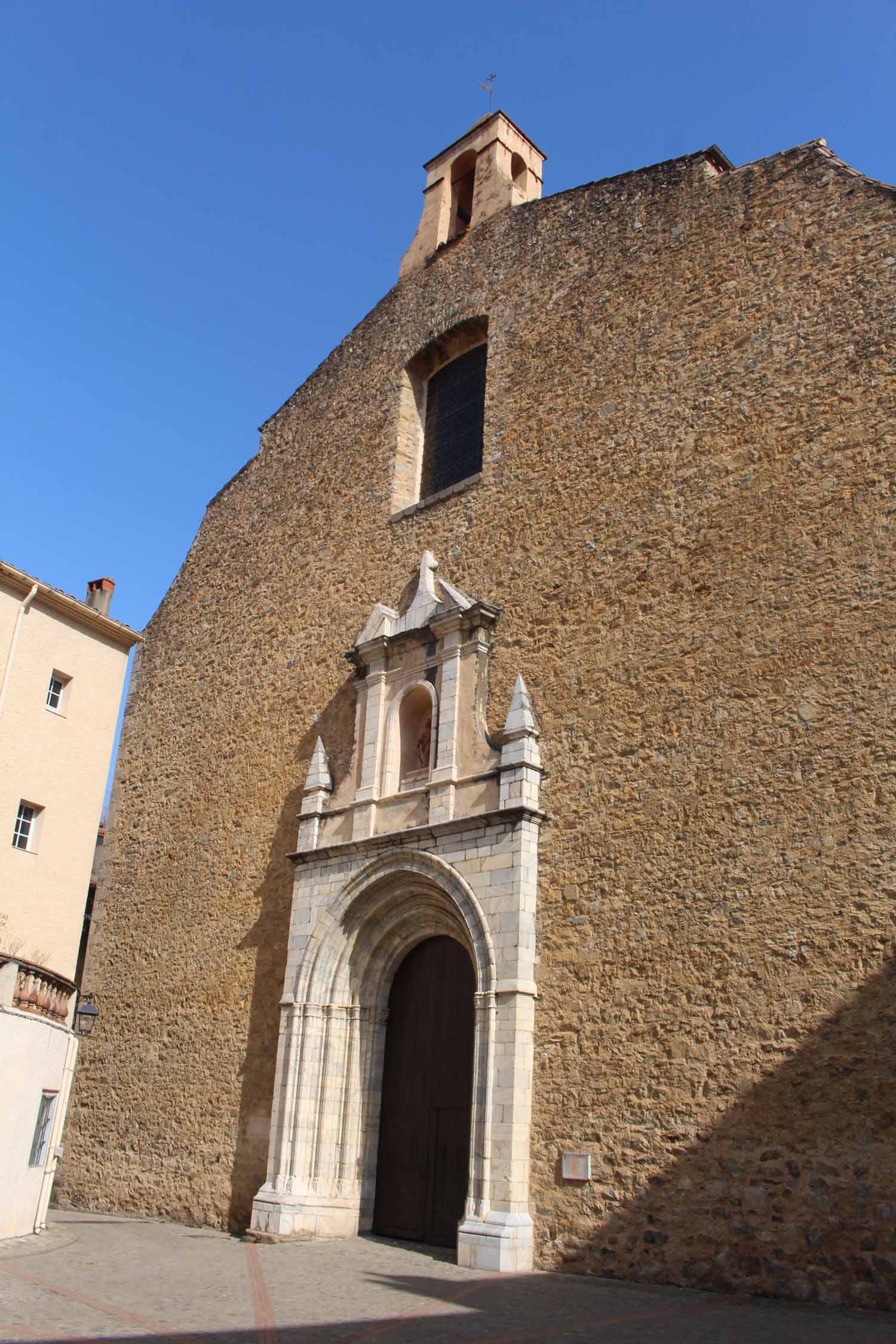 Céret, église Saint-Pierre, façade