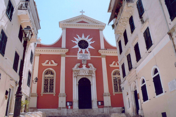 Corfou, église Panagia Spileotissa