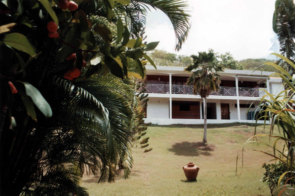 Guadeloupe, Pointe-Noire, maison coloniale