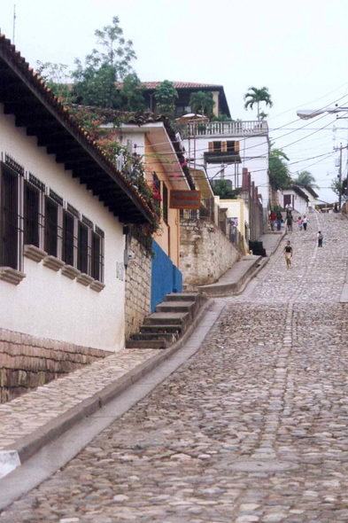Rue typique de Copán