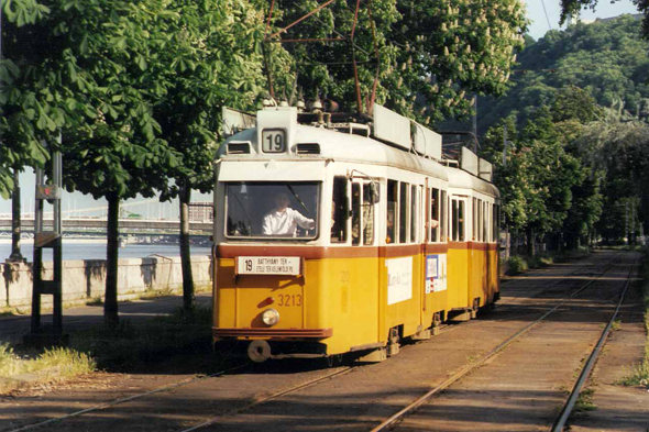 Budapest, tramway