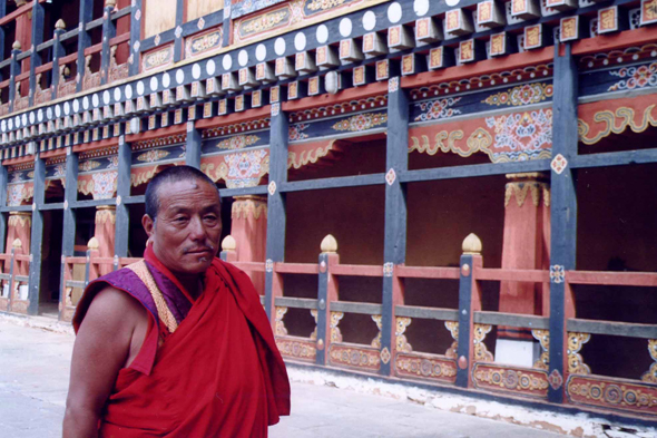 Rinpung Dzong, intérieur