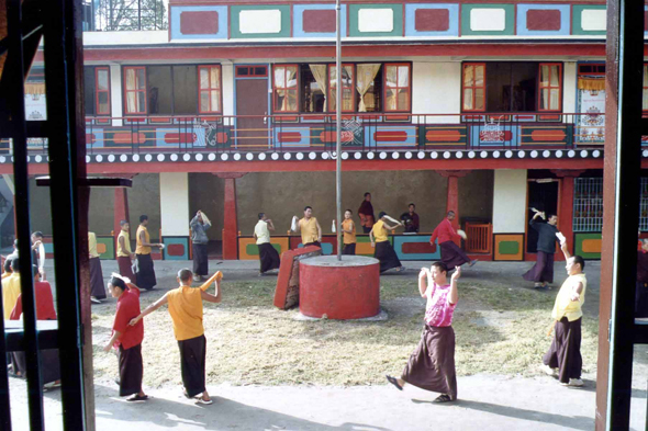 Sikkim, monastère d'Enchey