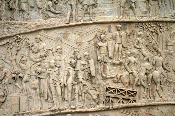 Colonne de Trajan, détail