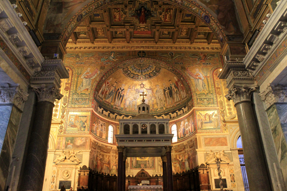 Basilique Santa Maria in Trastevere, chœur