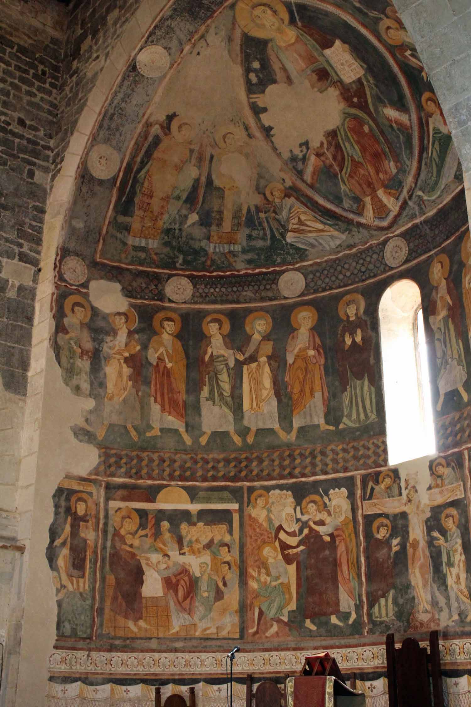 Basilique de Saccargia, fresques