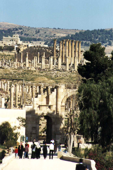 Jerash, ruines romaines