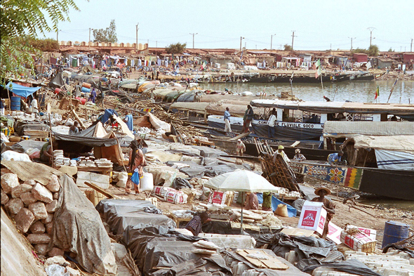 Mali, port de Mopti