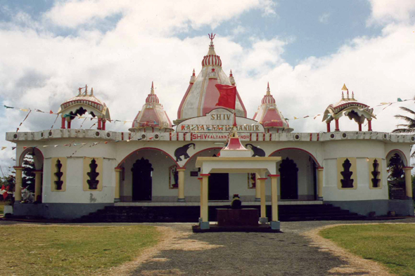 Grand-Baie, île Maurice, temple hindouiste