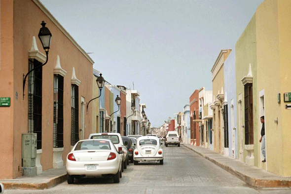 Campeche, rues colorées