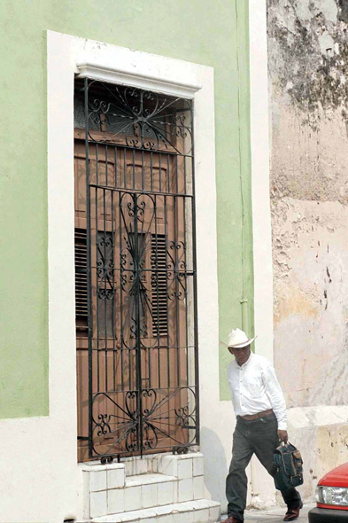 Campeche, portail, maison
