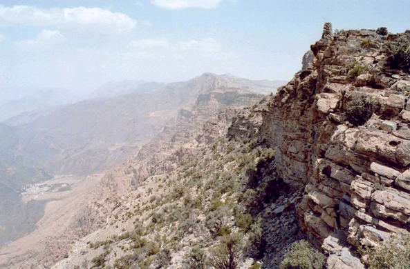Djebel Akhdar, vue