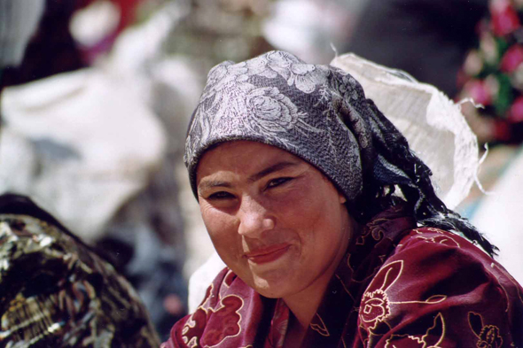 Samarcande, femme Ouzbèke