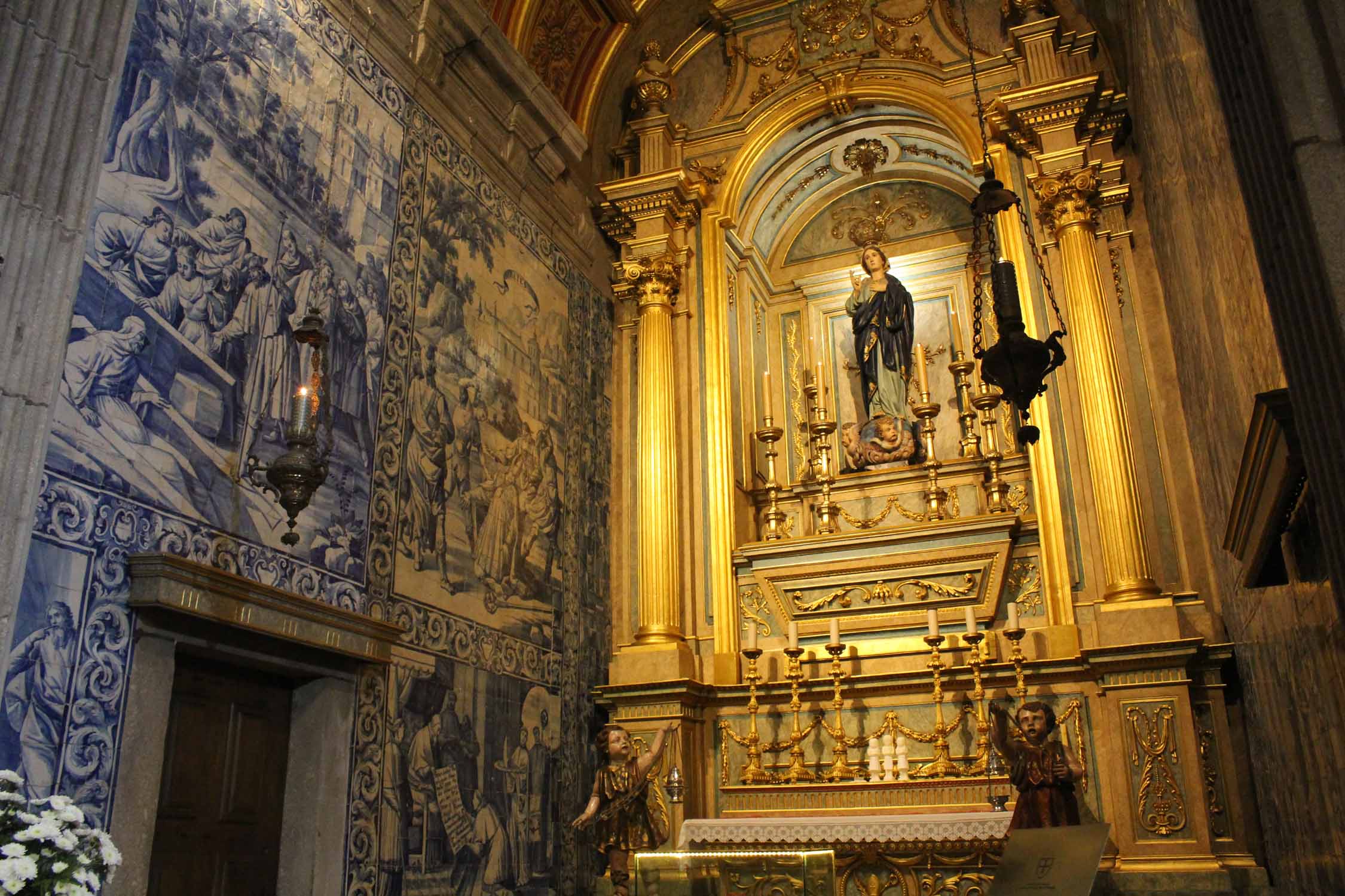 Cathédrale de Braga, azulejos
