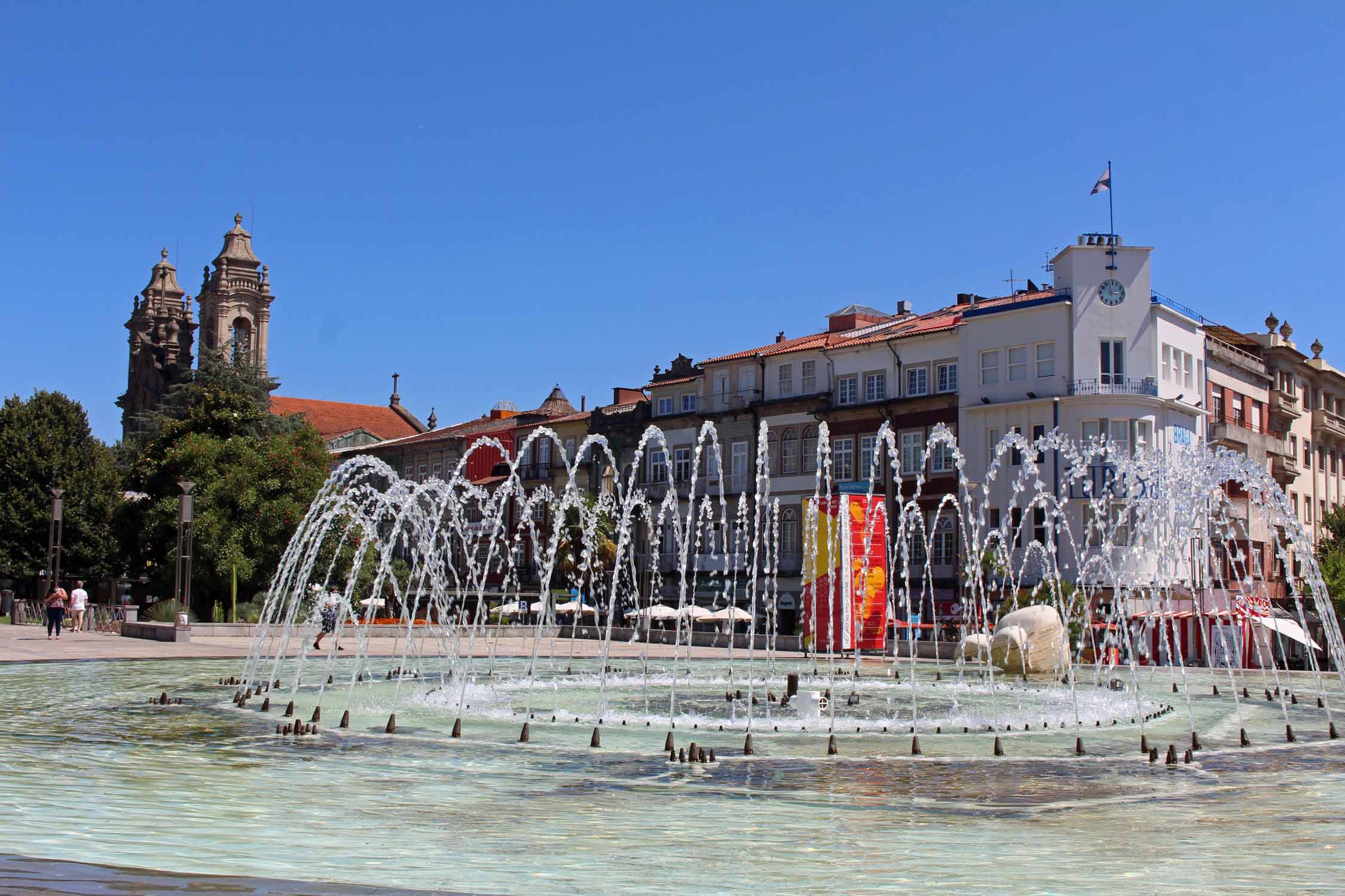 Braga, fontaine Chafariz da Praça da Republica