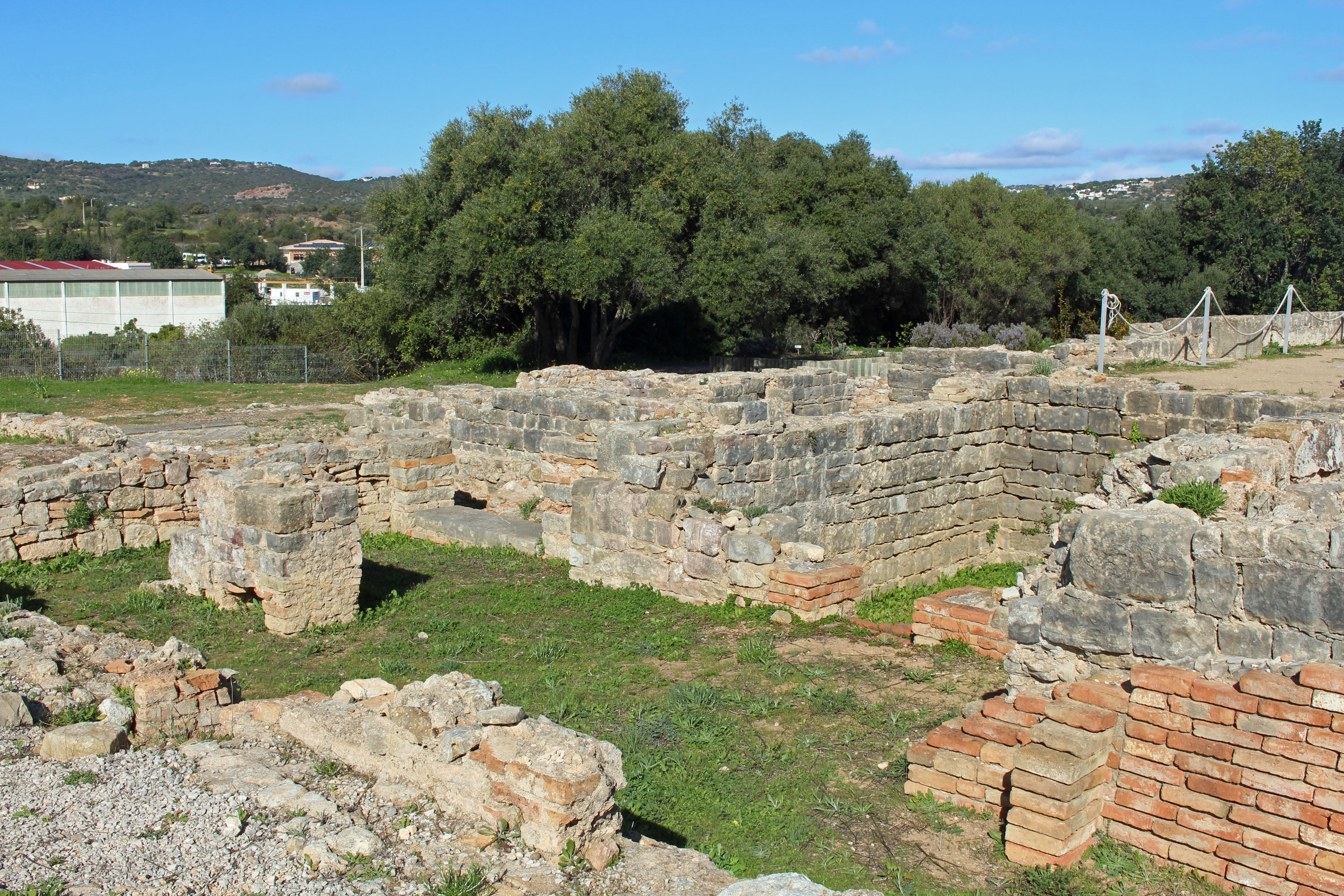 Milreu, ruines romaines