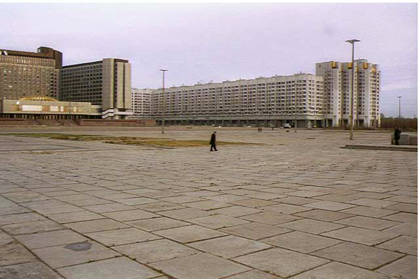 Saint-Petersbourg, cités soviétiques