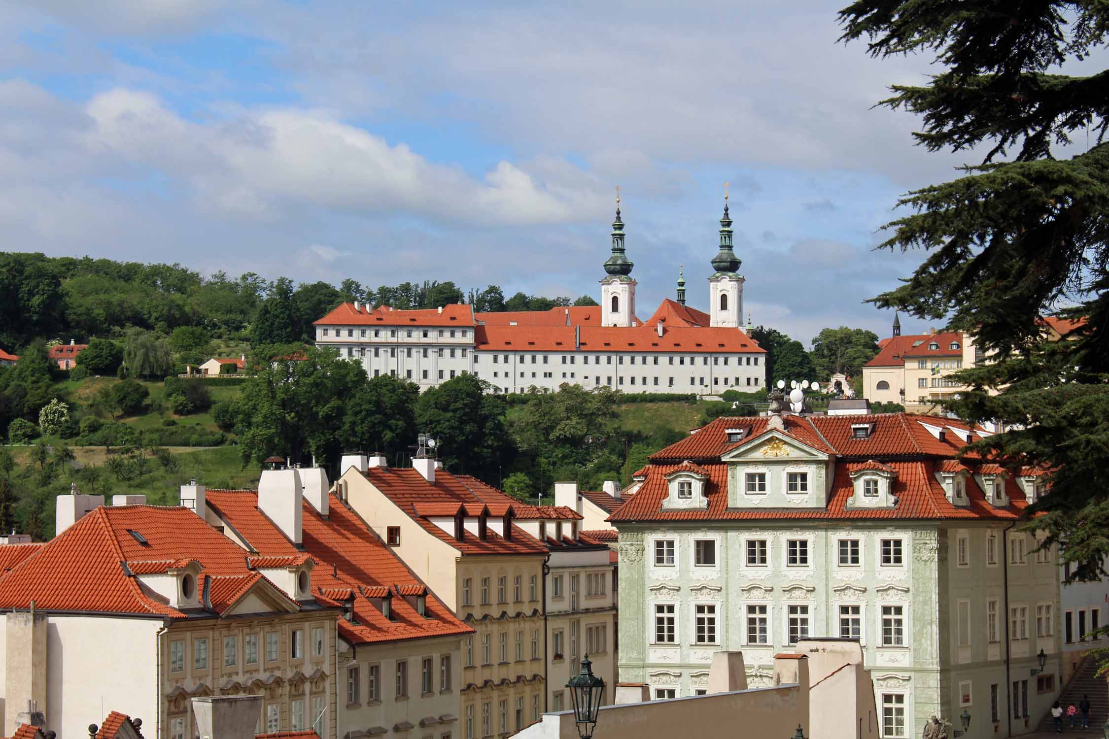 Prague, monastère de Strahov, panorama