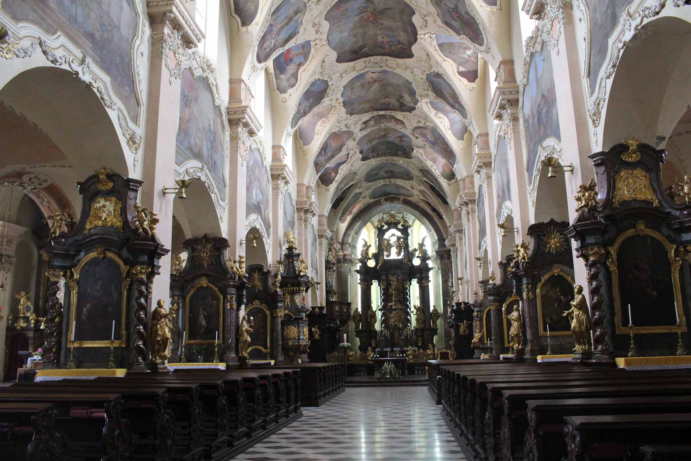 Prague, monastère de Strahov, intérieur
