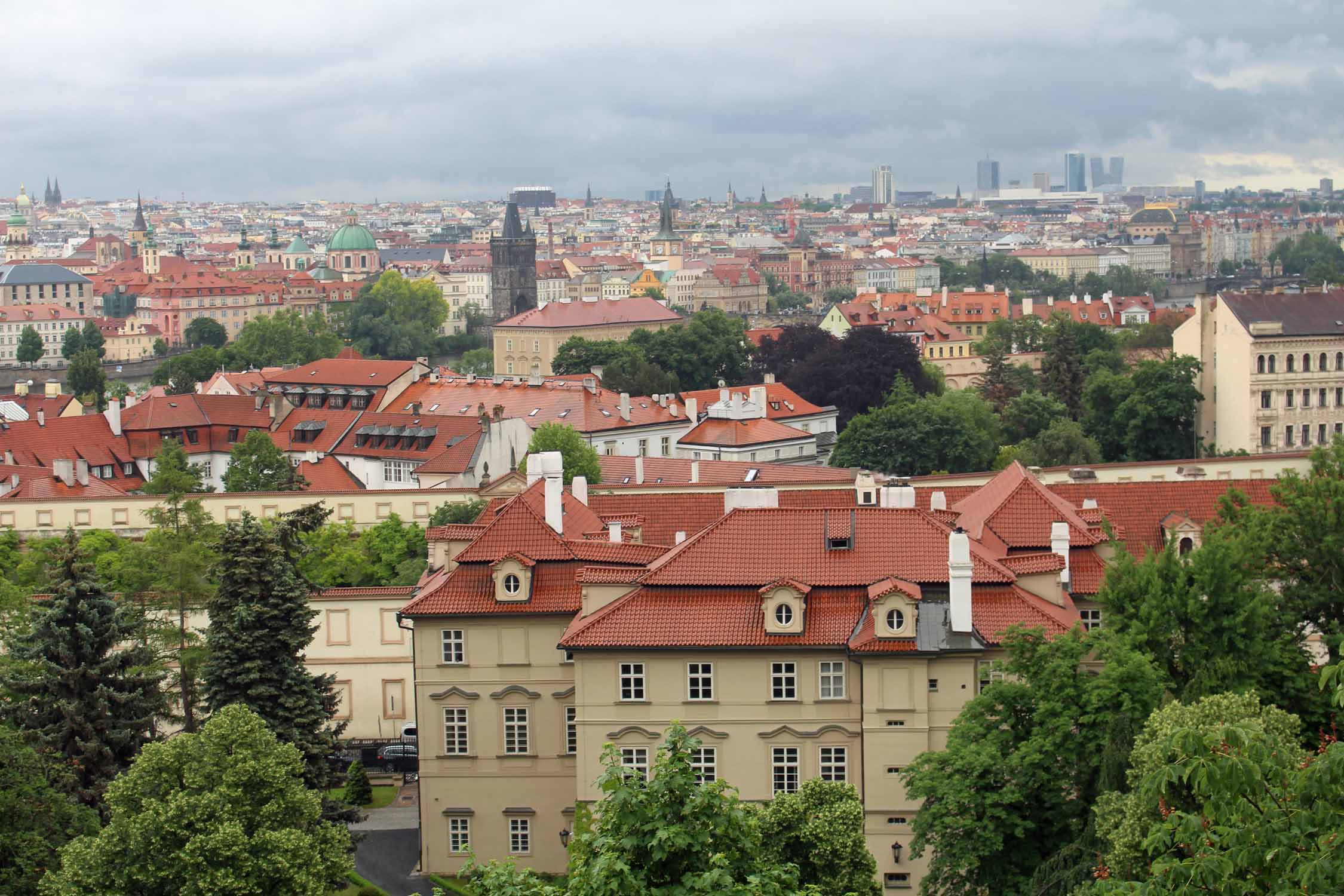 Prague, vue Vielle Ville