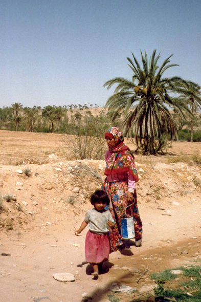Tunisie, paysanne