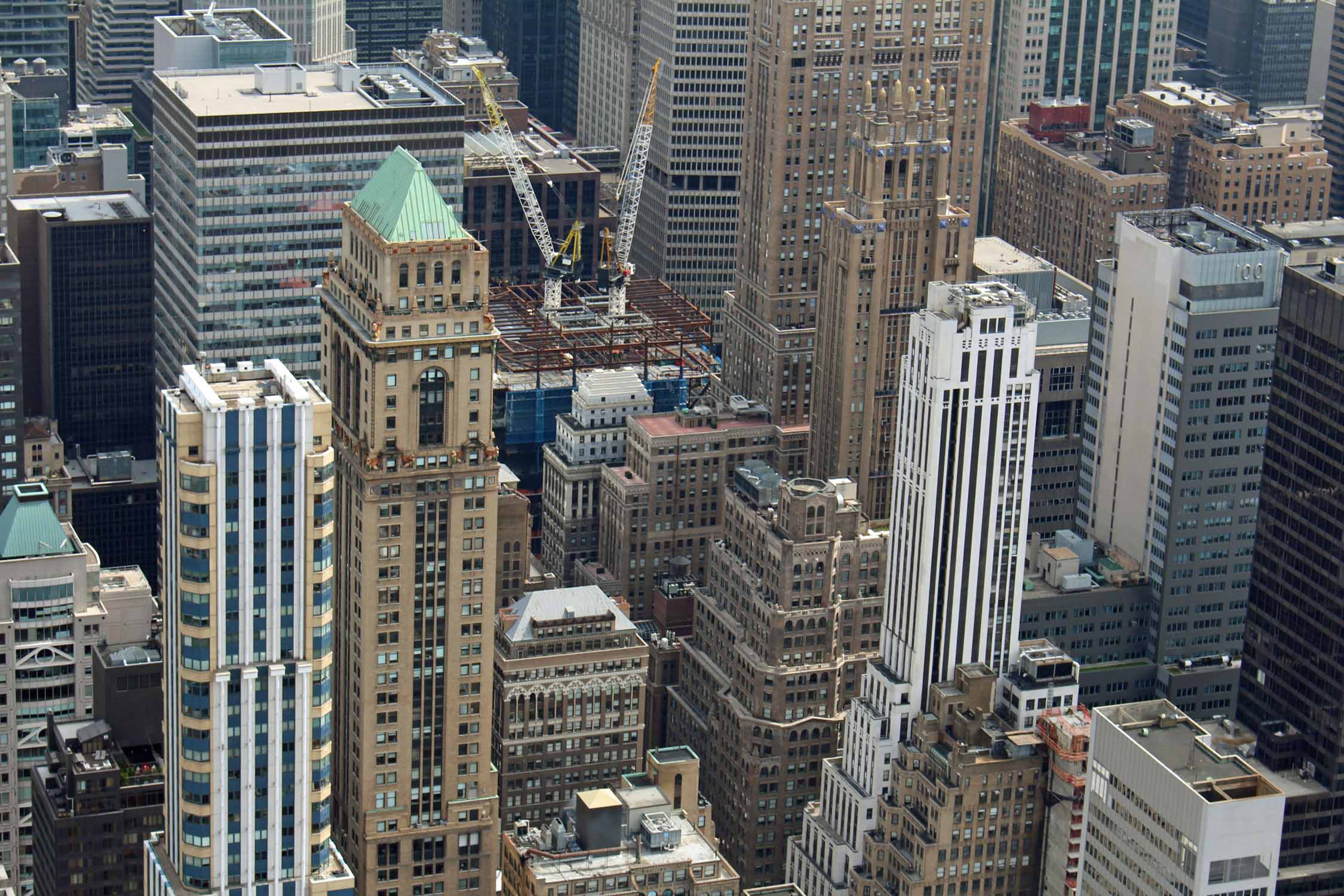 New York, Manhattan, gratte-ciel typiques
