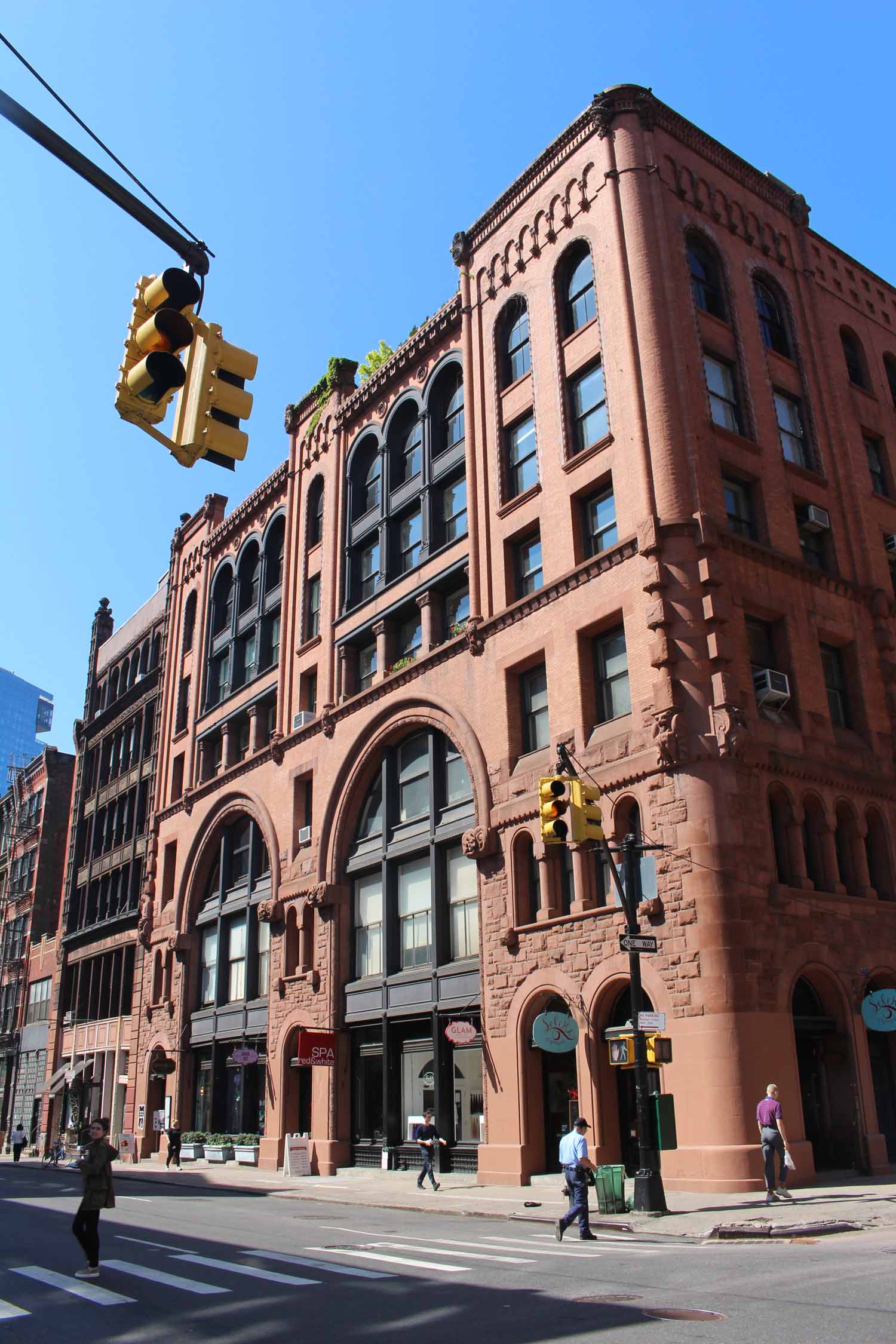 New York, Manhattan, SoHo, Broome street, bâtiments typiques