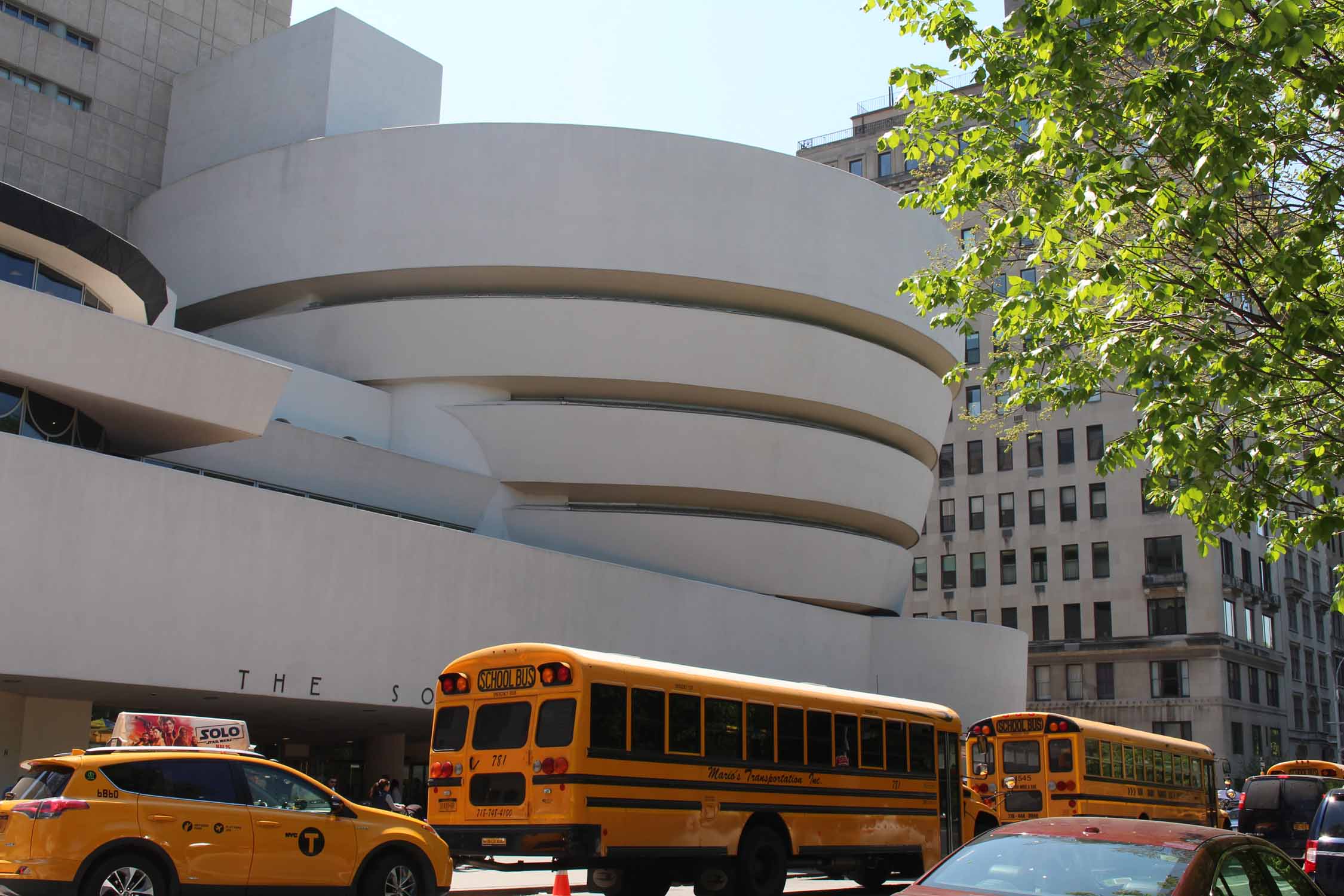 New York, Manhattan, musée d'art moderne Guggenheim