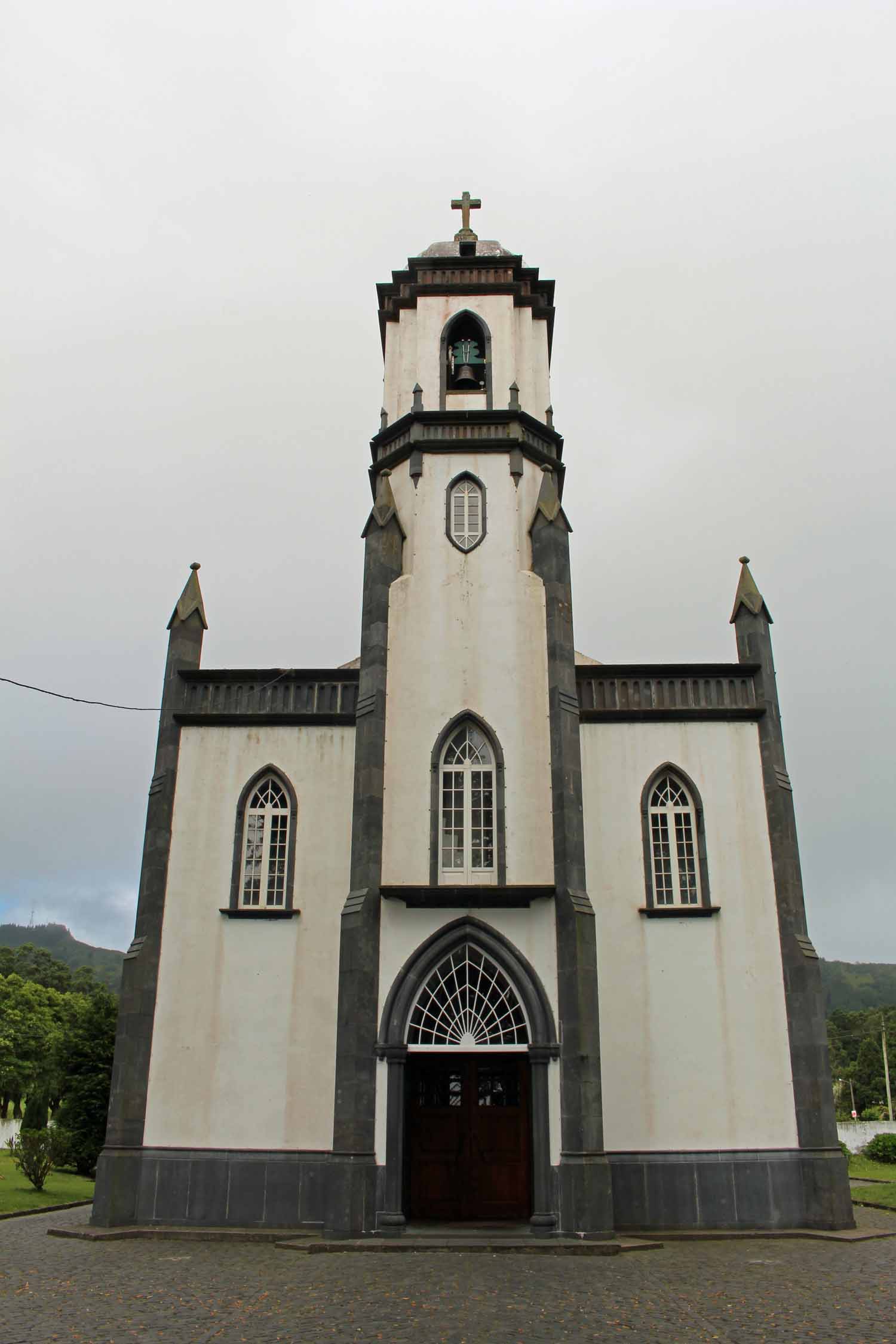 Ile de São Miguel, Açores, église Saint-Nicolas de Sete Cidades