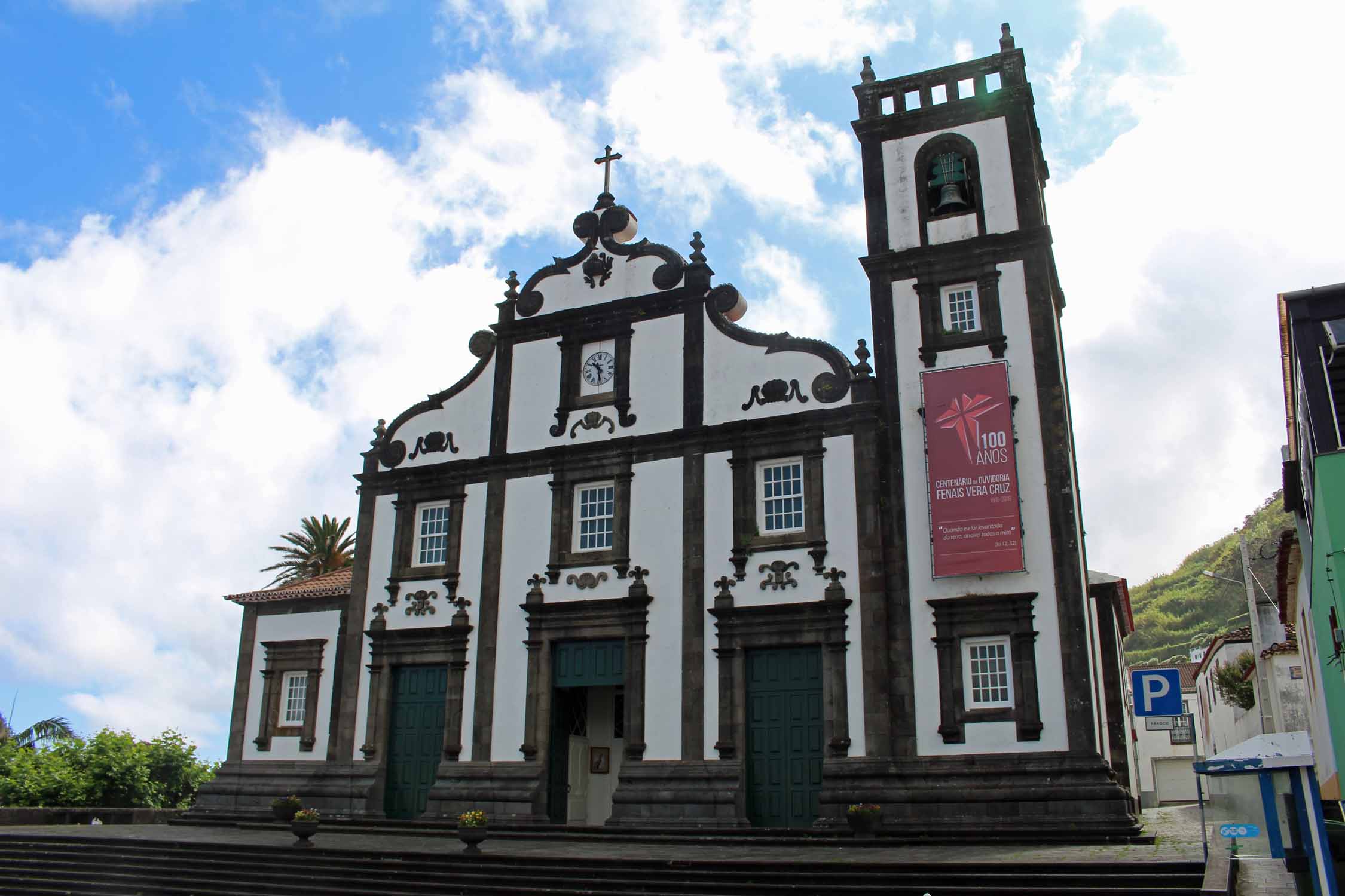 L'église de Maia sur l'île de São Miguel, Açores