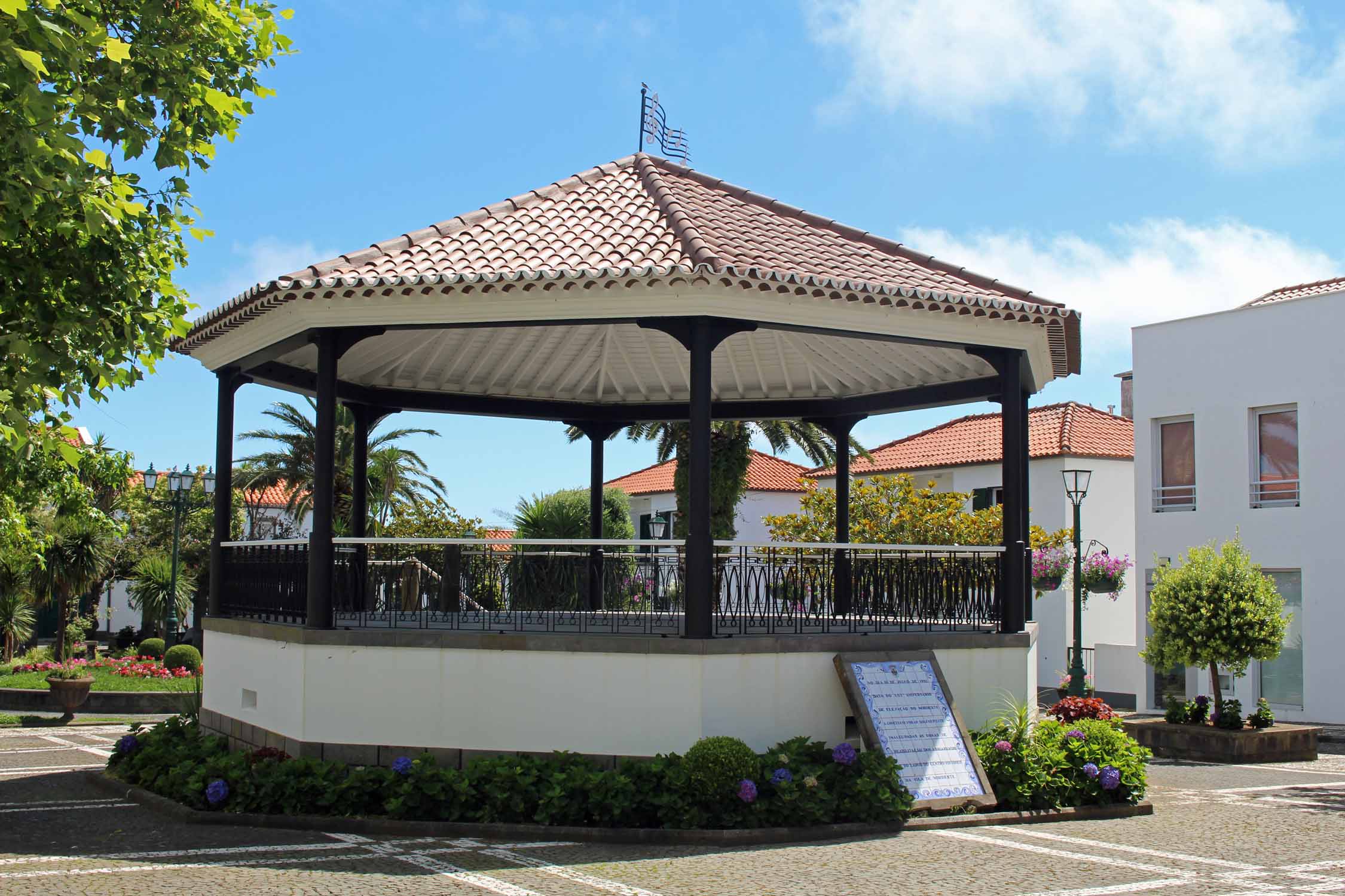 Un kiosque à Nordeste sur l'île de São Miguel, Açores