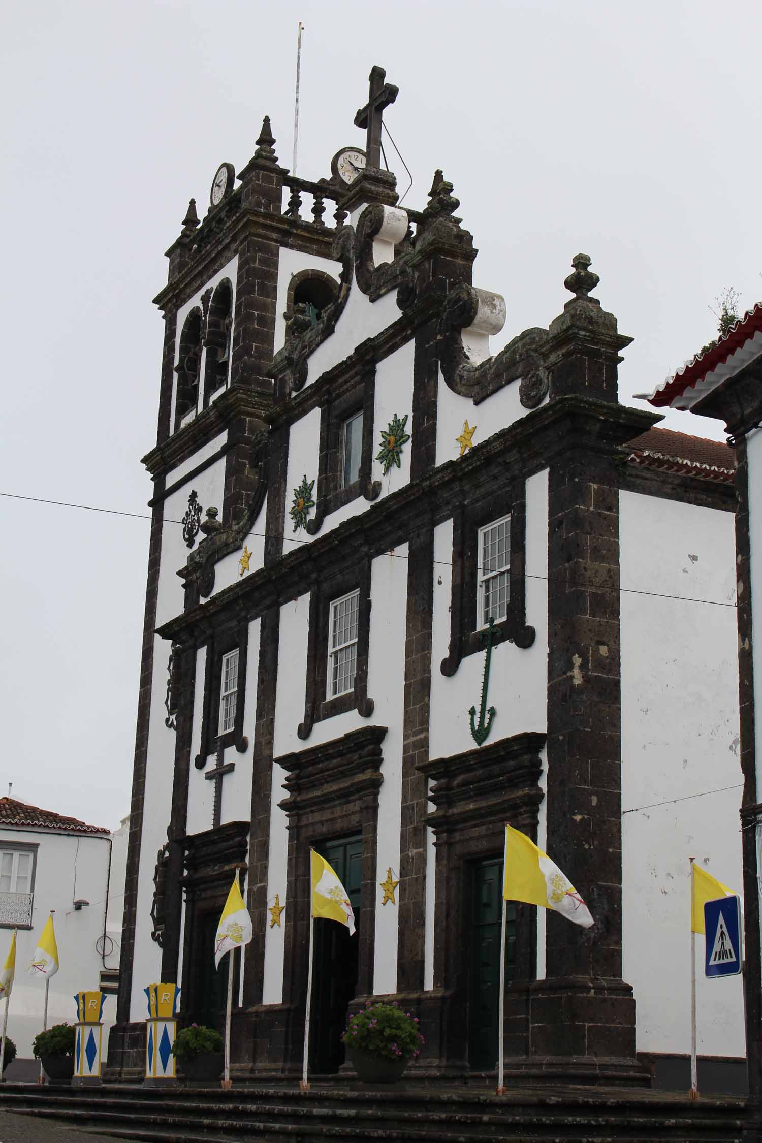 L'église Notre-Dame-du-Rosaire à Lagoa, île de São Miguel, Açores