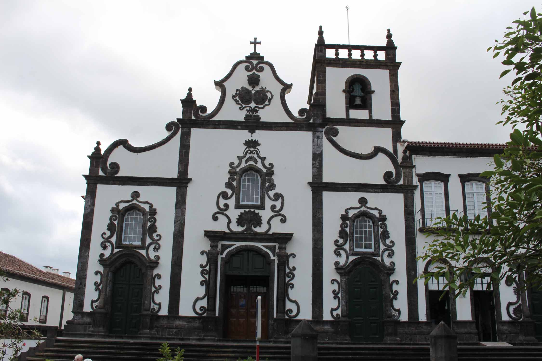 Açores, São Miguel, église de la Miséricorde, Vila Franca do Campo