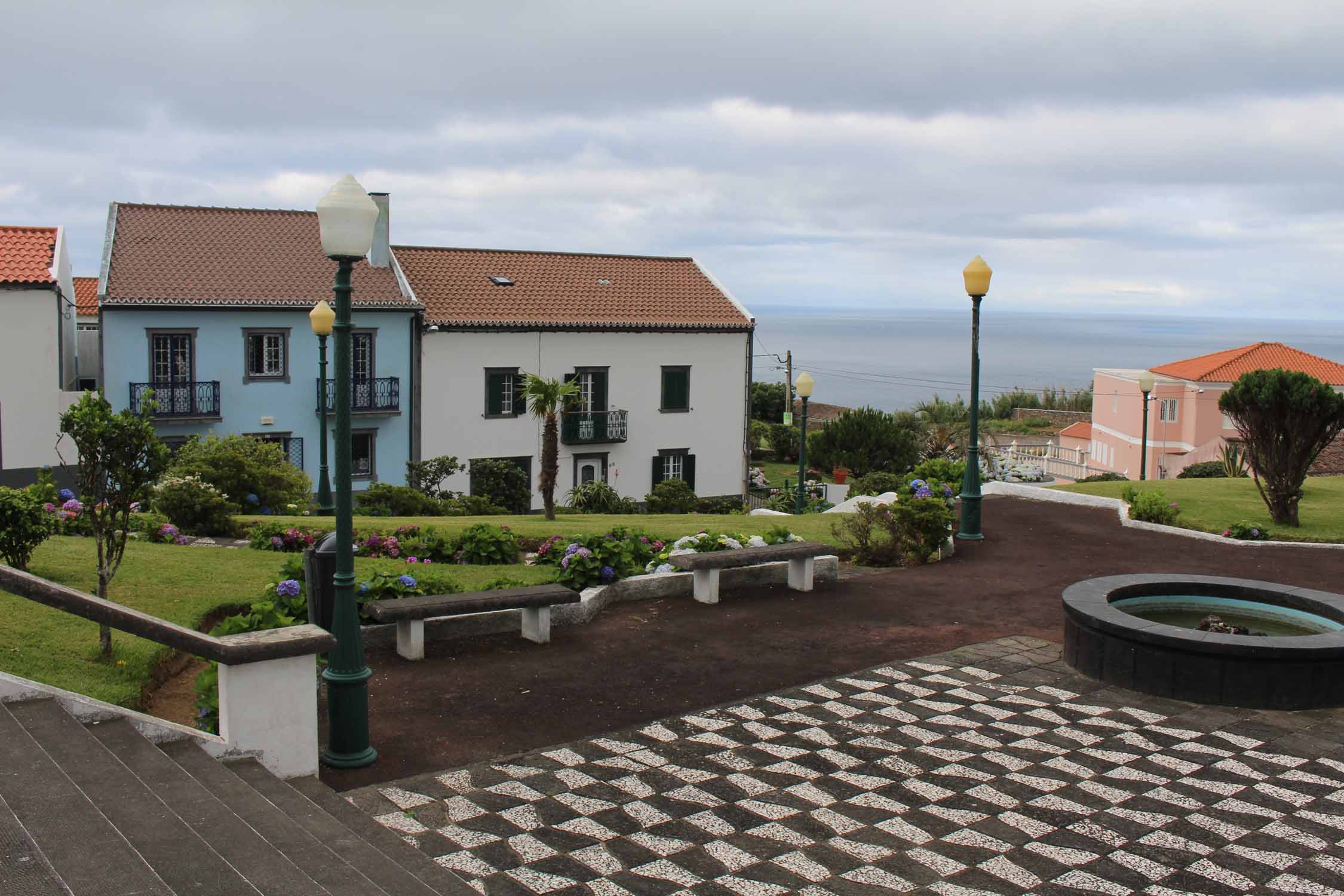 Le village de Relva sur l'île de São Miguel, Açores